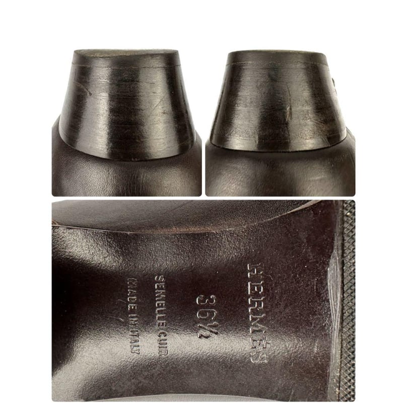 エルメス HERMES ケリーパンプス スクエアトゥ 36.5(23.5cm相当 
