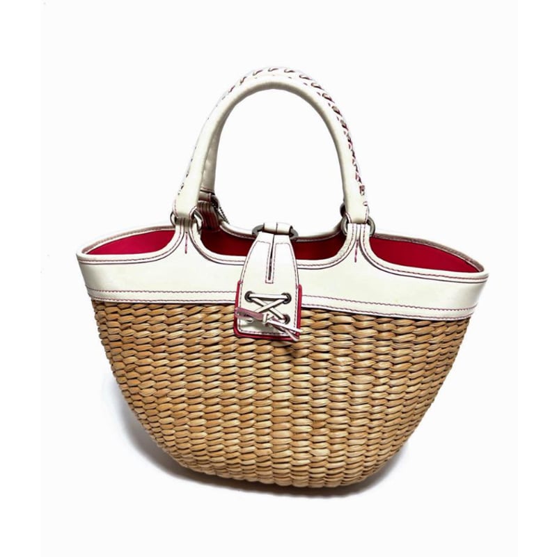 コーチ COACH かごバッグ ハンドバッグ 6271 白 ホワイト コーチ COACH かごバッグ ハンドバッグ 6271 白 ホワイト