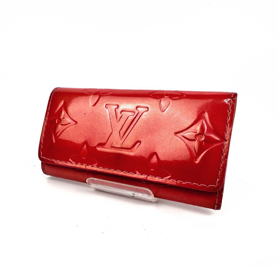 美品】ルイヴィトン モノグラム キーケース4連 LOUIS VUITTON ルイ