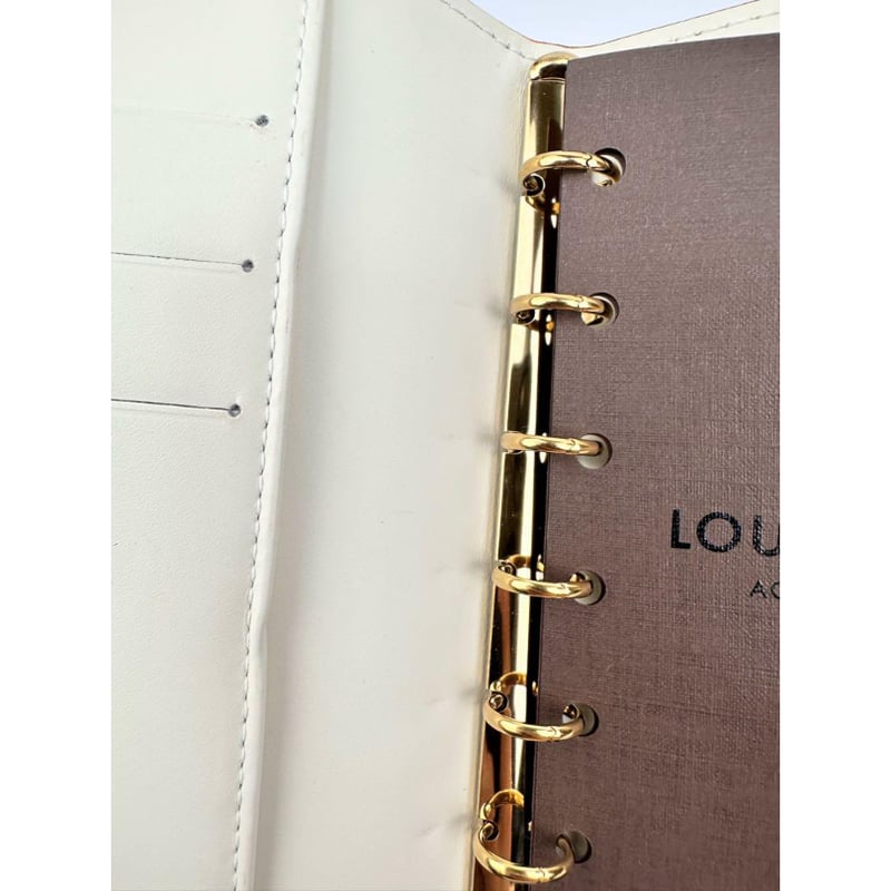 ⭐LOUIS VUITTON⭐スハリ アジェンダ 手帳カバー LV๑ルイヴィトン*スハリ アジェンダPM✧ブロン๑アイボリー