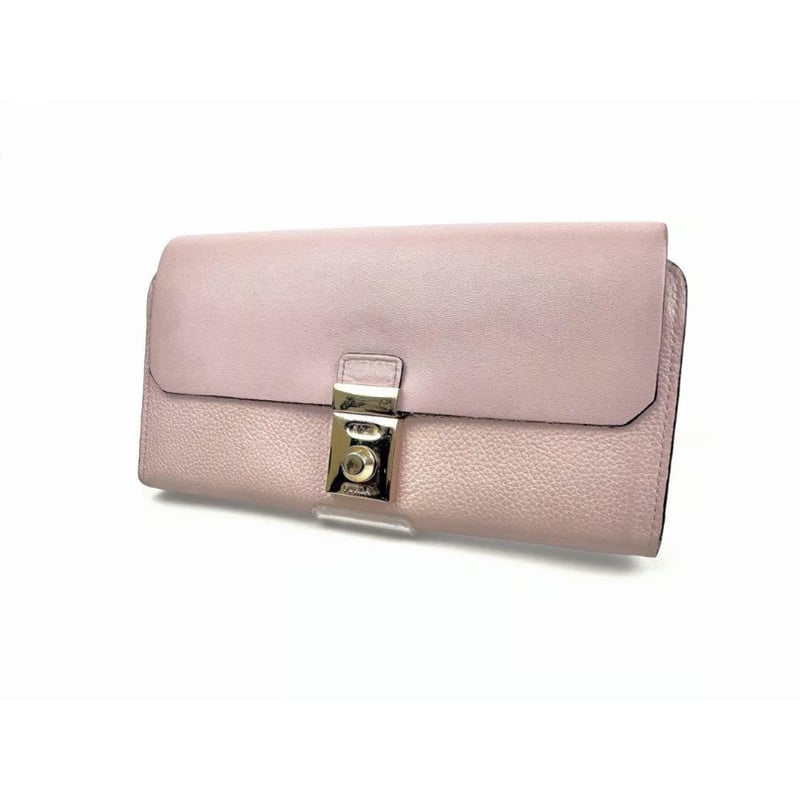 フルラ FURLA レザー 長財布 ロングウォレット ダスティピンク