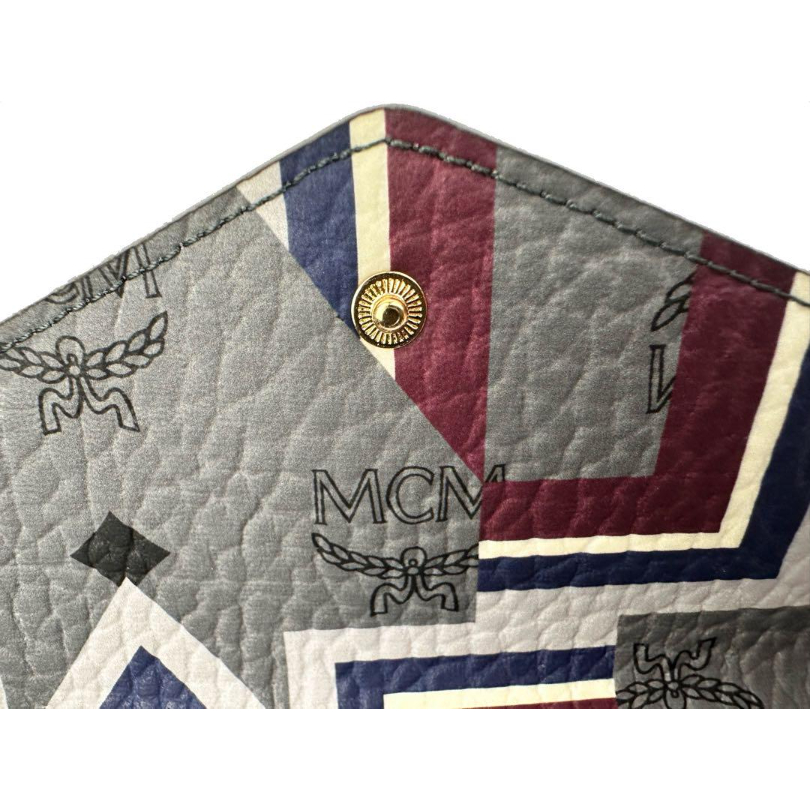 【美品】MCM エムシーエム ミニ クラッチバッグ ポーチ 小物入れ レザー MYZFATA05CO001_01?$plp-small$