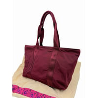 トートバッグ トリーバーチ Tory Burch ナイロン&レザー トートバッグ