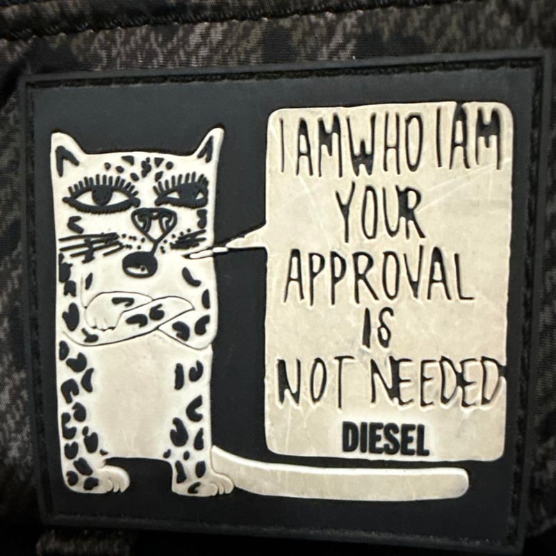 極美品 DIESEL ボストン トートバッグ レオパード柄 肩がけ グレー ボストンバッグ キャリーオン バッグ レオパード 3way おしゃれ