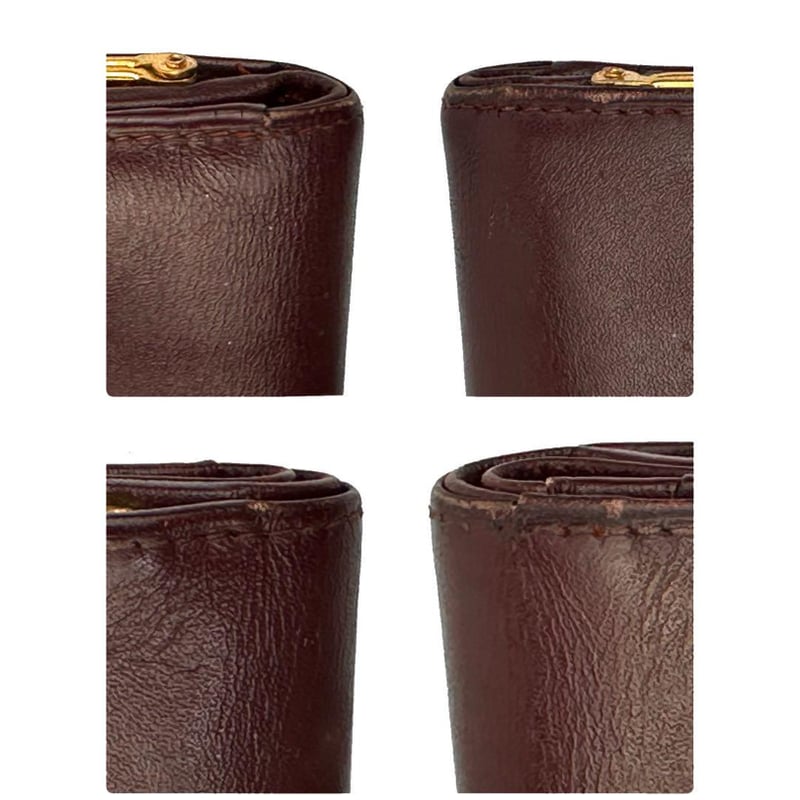 Cartier カルティエ マストライン 二つ折り財布 がま口小銭入れ Cartier カルティエ マストライン 二つ折り財布 がま口小銭入れ