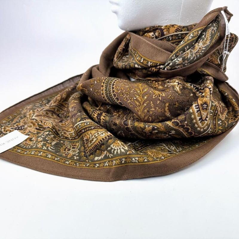 美品 ☆Tiffany & Co.☆ ティファニー ストール ショール ブラウン  