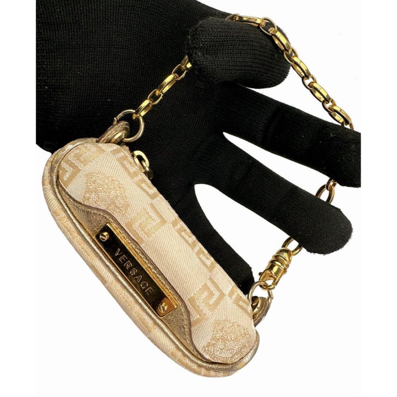 ヴェルサーチ VERSACE メドゥーサ リップケース ミニユニカ ミニバッグ 