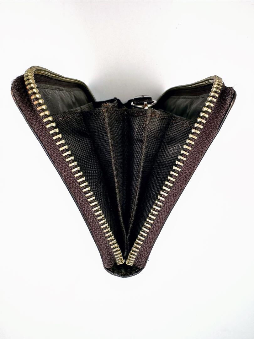 カルバンクライン 長財布 ラウンドファスナー CKロゴプレート