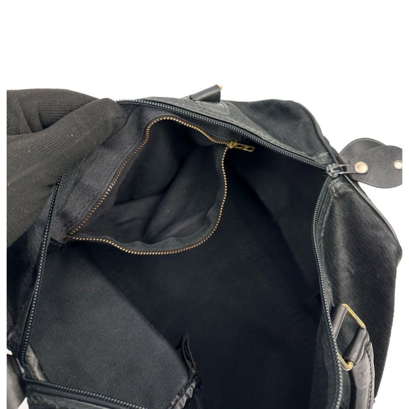 【美品】dunhill ナイロン キャンバス レザー 2way ボストンバッグ brandgoen_288167