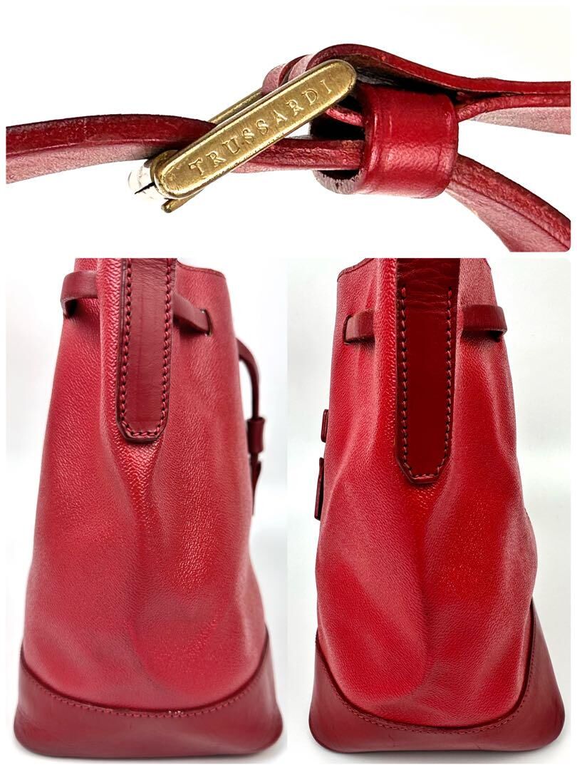トラサルディ　ハンドバッグ Trussardi - 【美品】Trussardi トラサルディ バック ショルダー