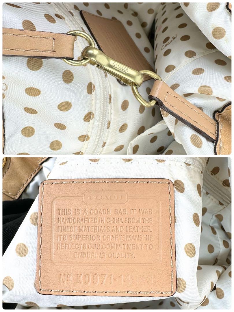 COACH キャメル トートバッグ コーチ COACH コーチ トートバッグ レディース COACH ダブル