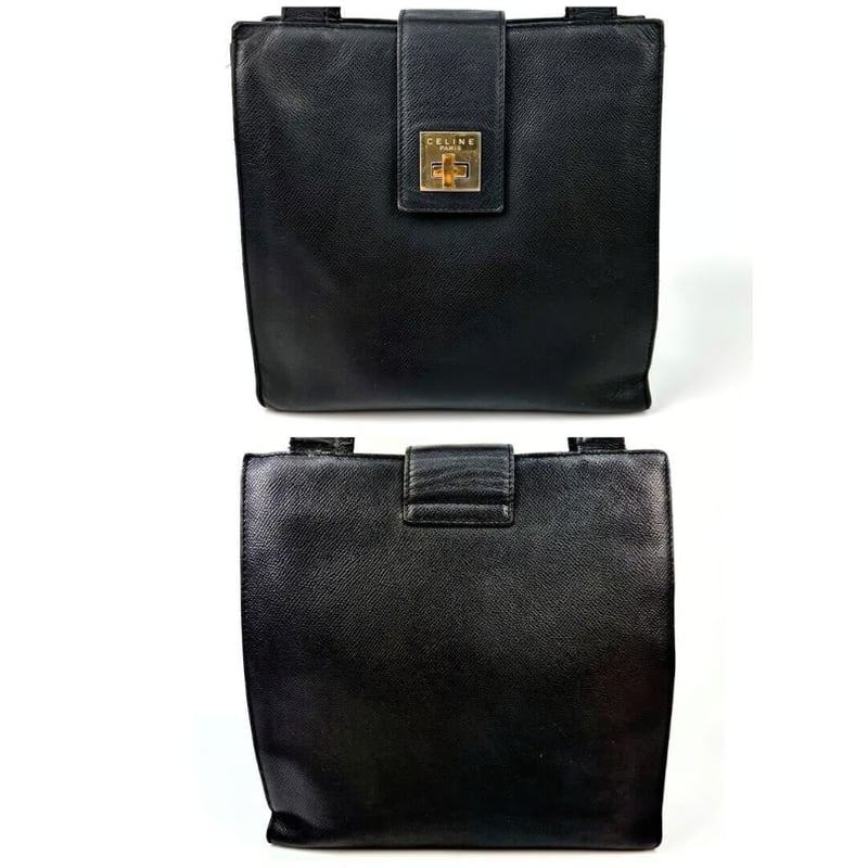 セリーヌ CELINE ターンロック ロゴ エンボスレザー トート セリーヌ CELINE ターンロック ロゴ エンボスレザー トート