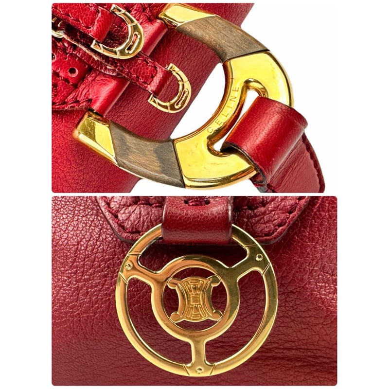 セリーヌ CELINE ミニボストン 肩がけ トートバッグ レザー セリーヌ CELINE ミニボストン 肩がけ トートバッグ レザー