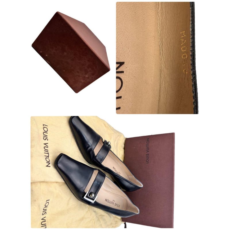 LV*ルイヴィトン✧パンプス๑チャンキーヒール*24.5〜25cm相当 LV*ルイヴィトン✧パンプス๑チャンキーヒール*24.5〜25cm相当