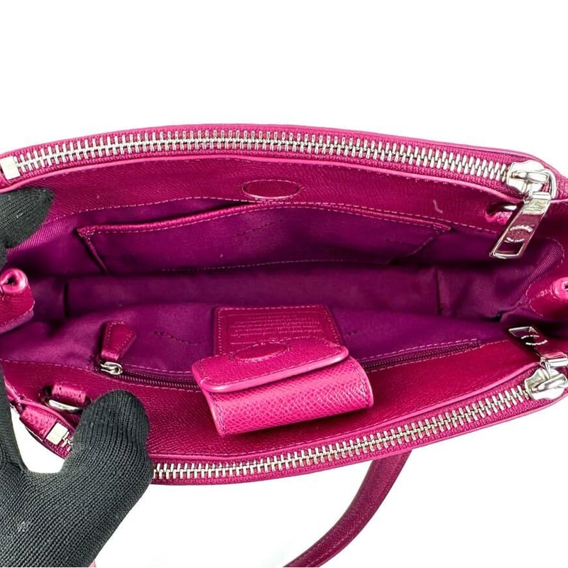 紫桜　COACH コーチ ミリサリー キャリーオール 2WAYバッグ 美品 楽天市場】【美品】【中古】COACH （コーチ） ｻｯﾁｪﾙ ｷｬﾘｰｵｰﾙ2WAY