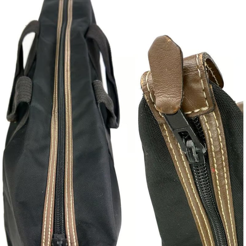 美品 dunhill ダンヒル レザー PVC ボストンバッグ ヘリンボーン ダンヒル dunhill ボストンバッグ メンズ ヘリンボーン ブラック