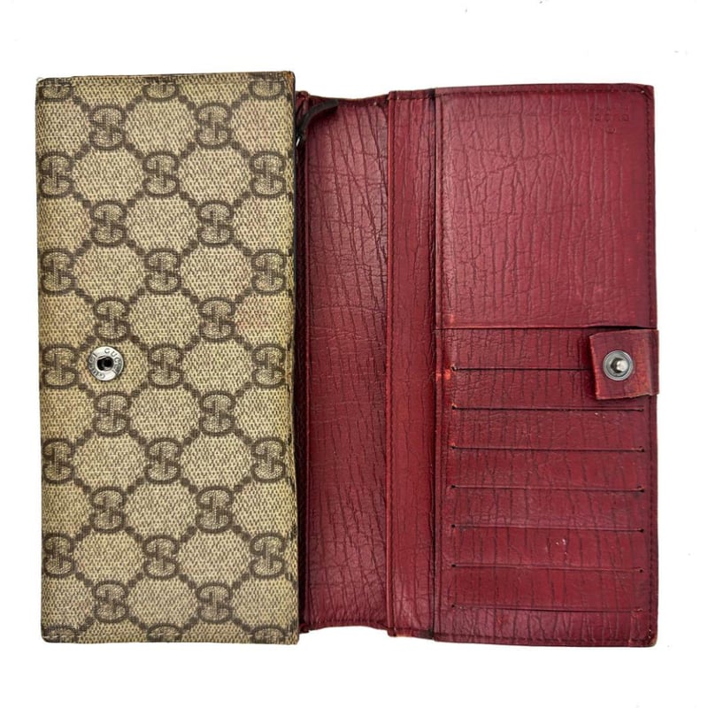 グッチ GUCCI 長財布 二つ折り GGプラス ベージュ 115048 2184 グッチ GUCCI 長財布 二つ折り GGプラス ベージュ 115048 2184