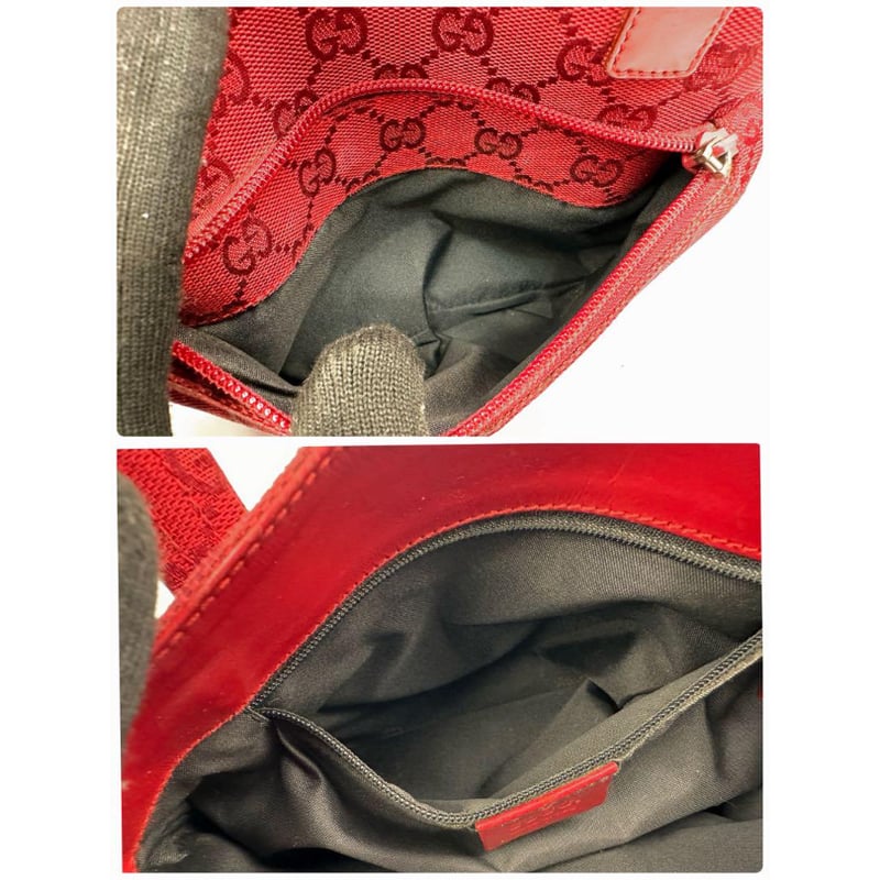 ✨レアカラー・極美品✨グッチ　アクセサリーポーチ　GGキャンバス×レザー　レッド 楽天市場】【中古】GUCCI 245938 アクセサリーポーチ レッド