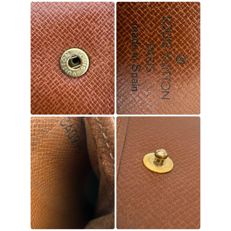 LV๑ルイヴィトン*二つ折り財布✧ポルトフォイユマルコ ๑モノグラムM61675 LV๑ルイヴィトン*二つ折り財布✧ポルトフォイユマルコ ๑モノグラム