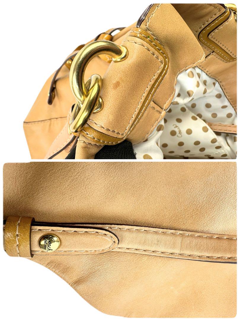 COACH キャメル トートバッグ コーチ トートバッグ グラブタンレザー キャメル PC A4 肩掛け