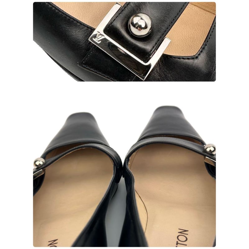 LV*ルイヴィトン✧パンプス๑チャンキーヒール*24.5〜25cm相当 LV*ルイヴィトン✧パンプス๑チャンキーヒール*24.5〜25cm相当