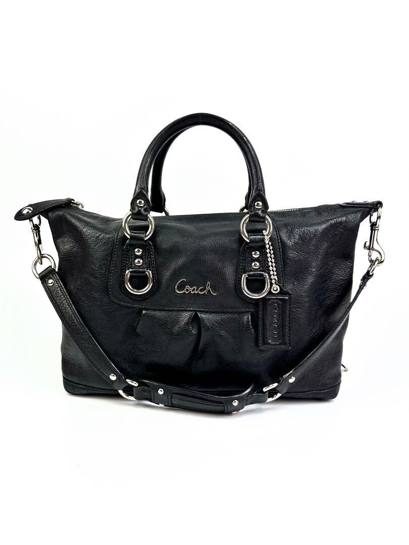 【COACH】コーチ　アシュレイ　ハンドバッグ　レザー　ブラック　黒 楽天市場】【バッグ】COACH コーチ アシュレイ レザー