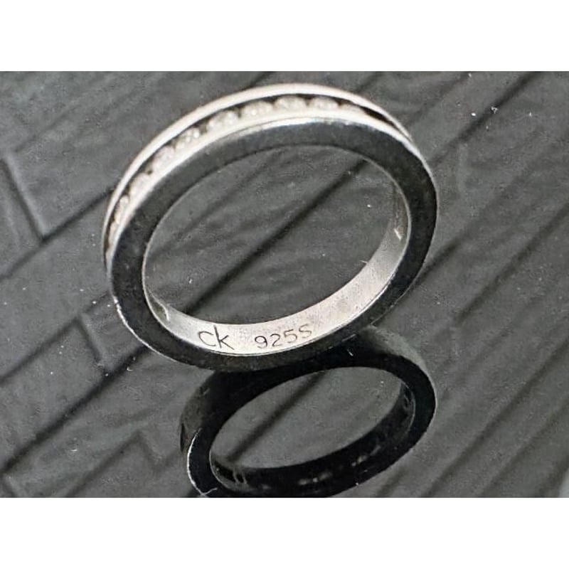 カルバンクライン 指輪 11号 リング 内径16.4mm 925S シルバー | Baby M
