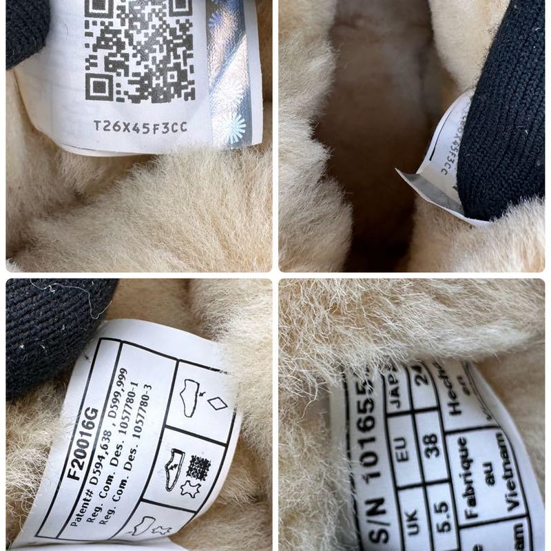 アグ UGG スワロフスキー ベイリー ムートンブーツ 24cm スターン