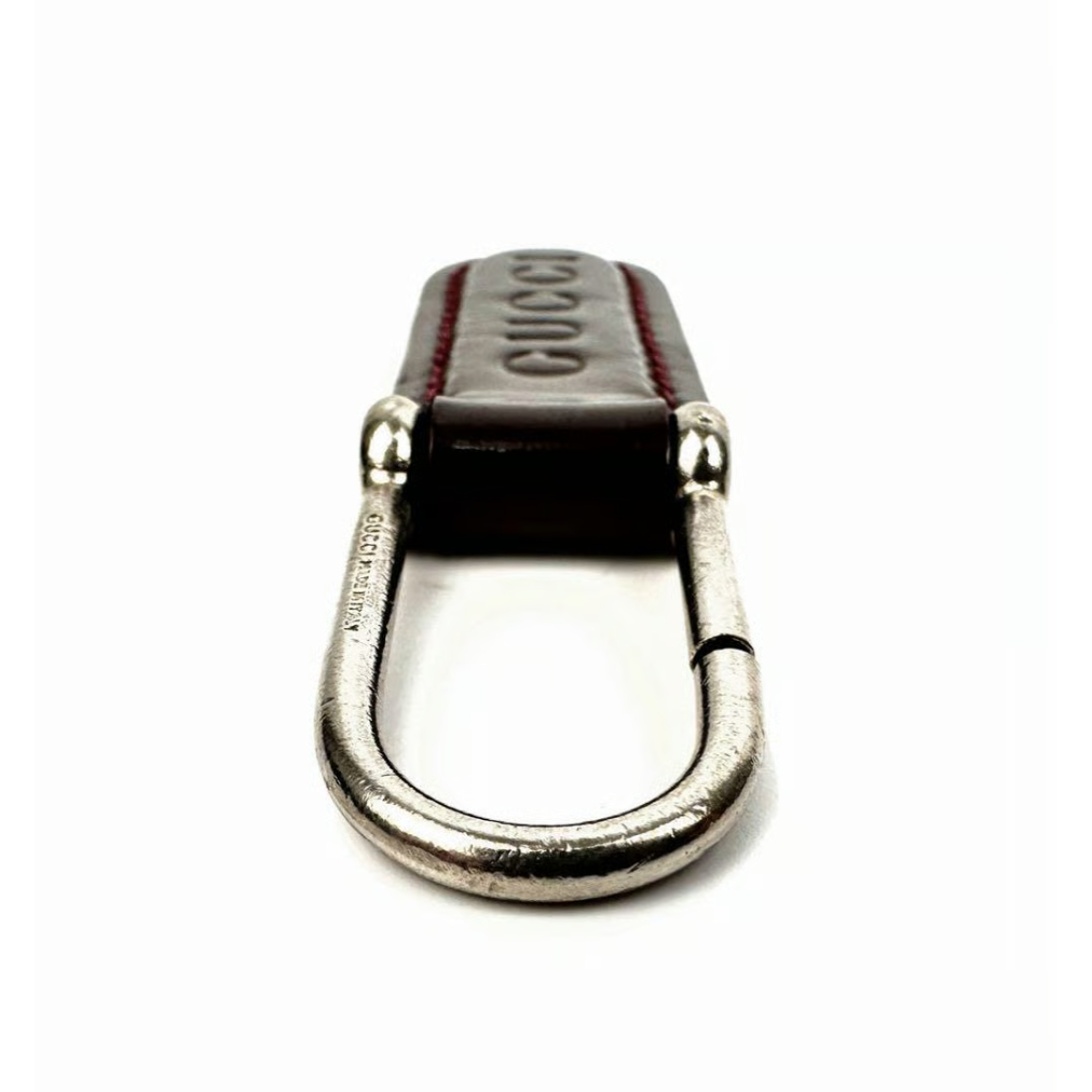 GUCCI ストラップ キーホルダー グッチ GUCCI ストラップ キーホルダー レザー ブラック 黒 男女