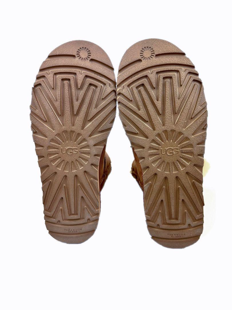 アグ UGG スワロフスキー ベイリー ムートンブーツ 24cm スターン