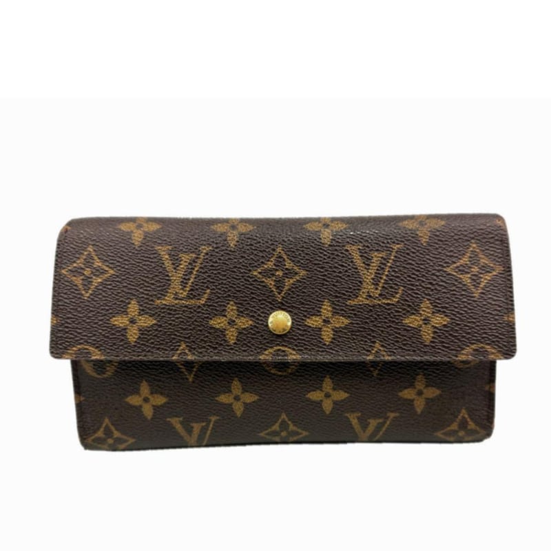 ルイ ヴィトン モノグラム ポルト トレゾール 長折財布 ルイヴィトン*3つ折り長財布✧ポルトトレゾール インターナショナル
