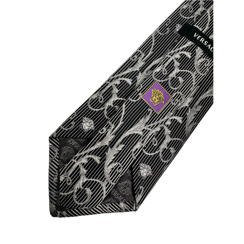 GIANNI VERSACE ジャンニヴェルサーチ ネクタイ ストライプ メデューサ