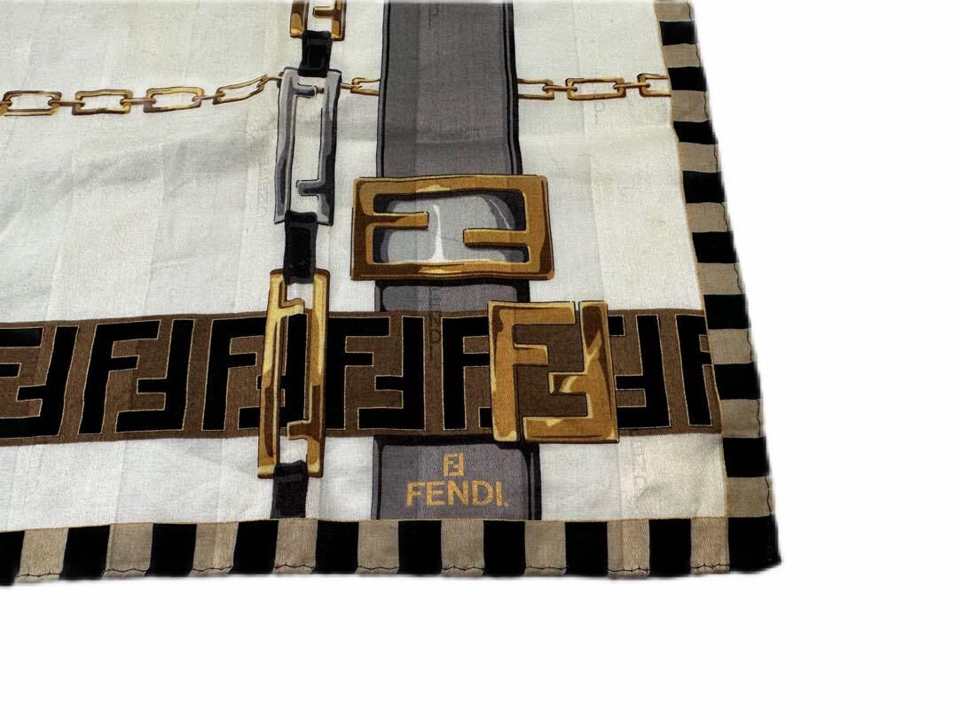 フェンディ FENDI バンダナ ハンカチ スカーフ 首飾り ズッカ フェンディ FENDI バンダナ ハンカチ スカーフ 首飾り ズッカ