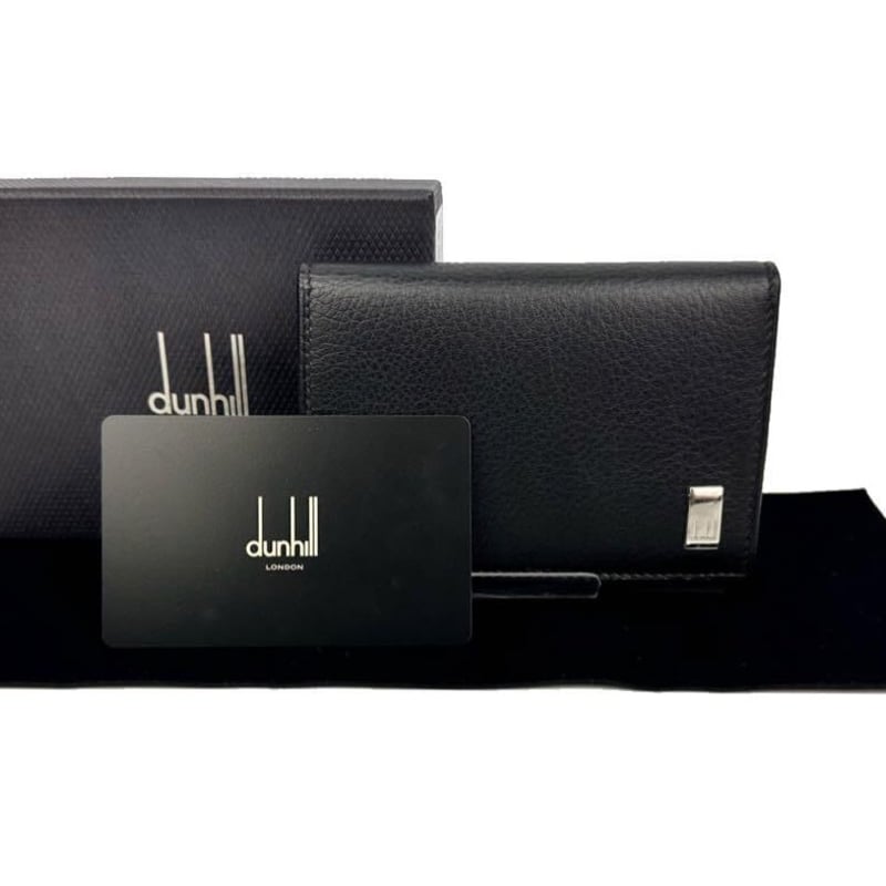 【新品未使用】ダンヒル 名刺入れ　カードケース LL4700A　黒 ダンヒル カードケース 名刺入れ 黒 ブラック QD4700A | Baby