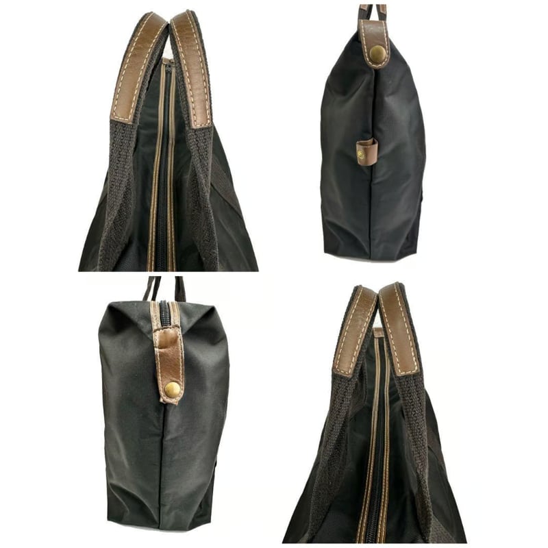 dunhill ダンヒル レザー PVC ボストンバッグ ハンドバッグ 大容量 ダンヒル dunhill ボストンバッグ メンズ ヘリンボーン ブラック