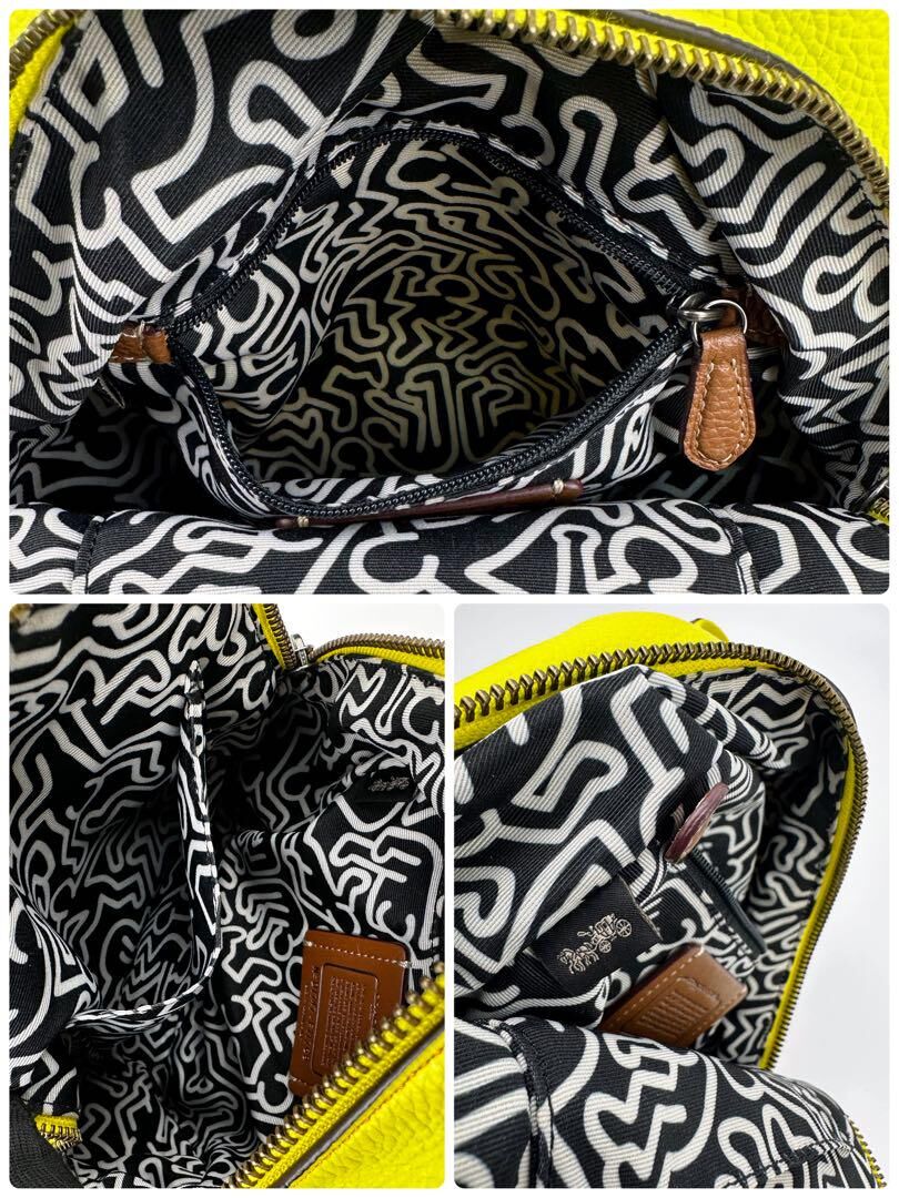 コーチ×キース・ヘリング チャーリー F11769ミニ バックパック  