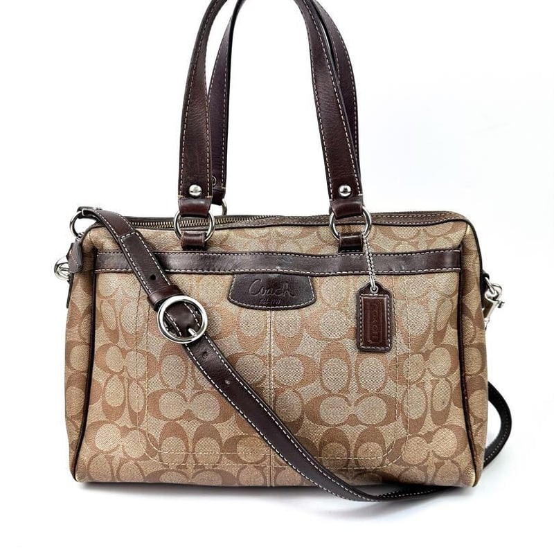 希少色　コーチ　COACH　2WAY　ショルダーバッグ　F16119 コーチ ペネロピコンバーチブル 2wayバッグ F16119 シグネチャー