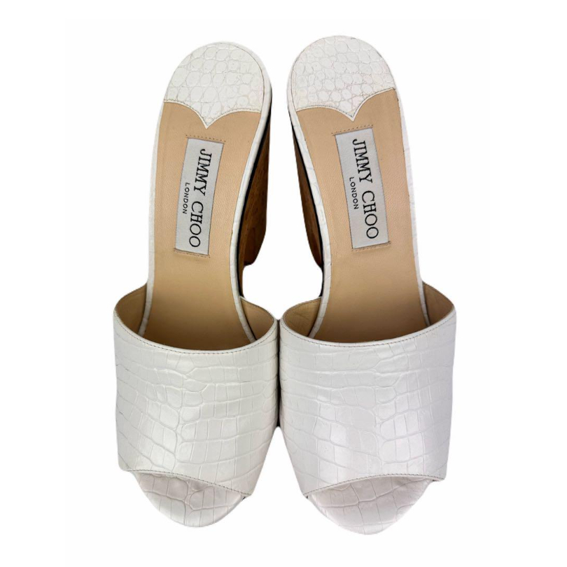 【JIMMY CHOO】国内発送☆ Dina スエード ミュール JIMMY CHOO ジミーチュウ DEEDEE 125 プラットフォームサンダル