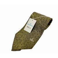 クリスチャンディオール シルク100% ネクタイ グリーン 花柄