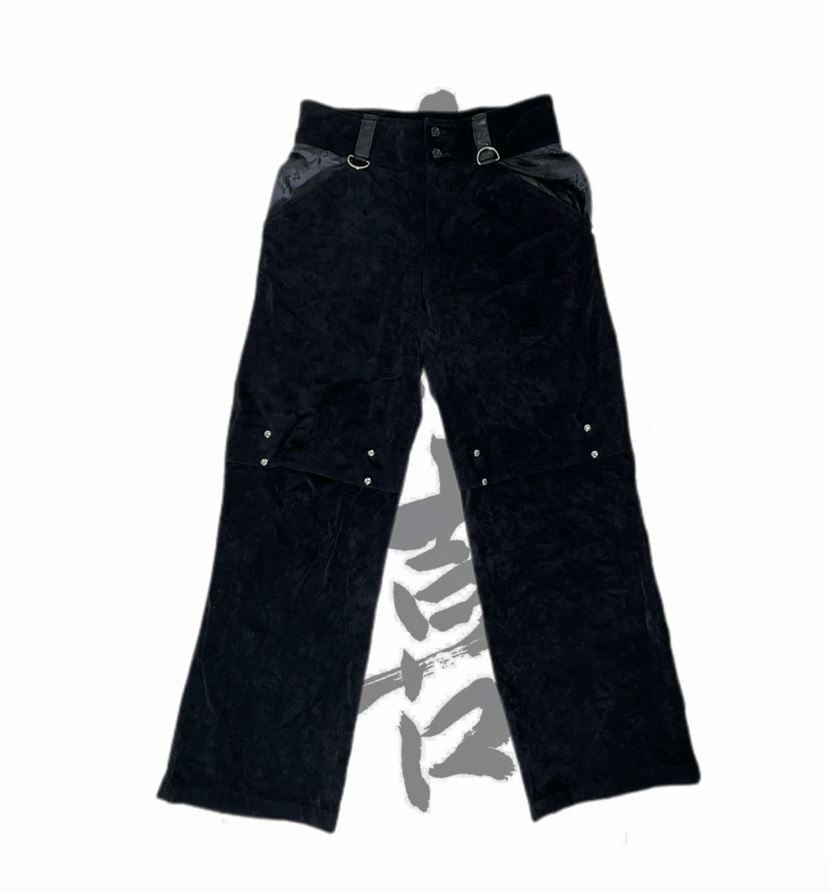 Koshin Satoh designed suede pants | 我喜 WATEGI