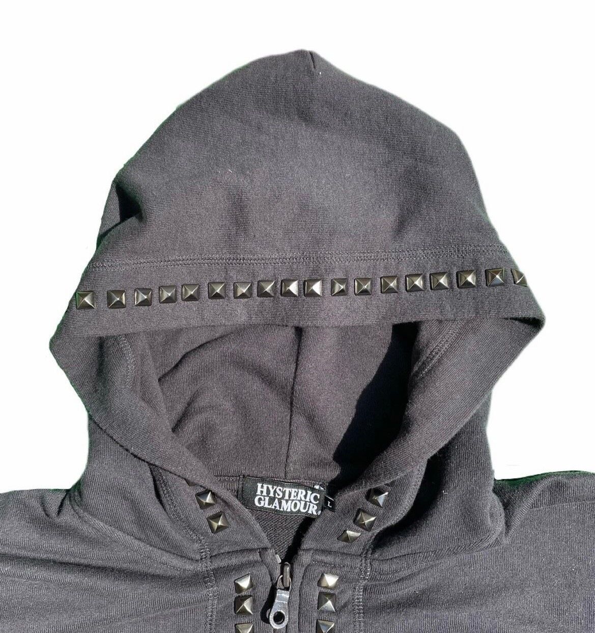 hysteric glamour studs zipped hoodie | 我喜 WATEGI