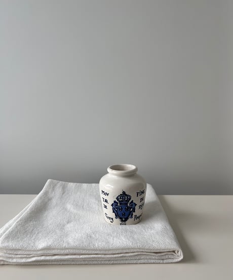 French vintage sarreguemines mustard pot サルグミンヌ マスタードポット