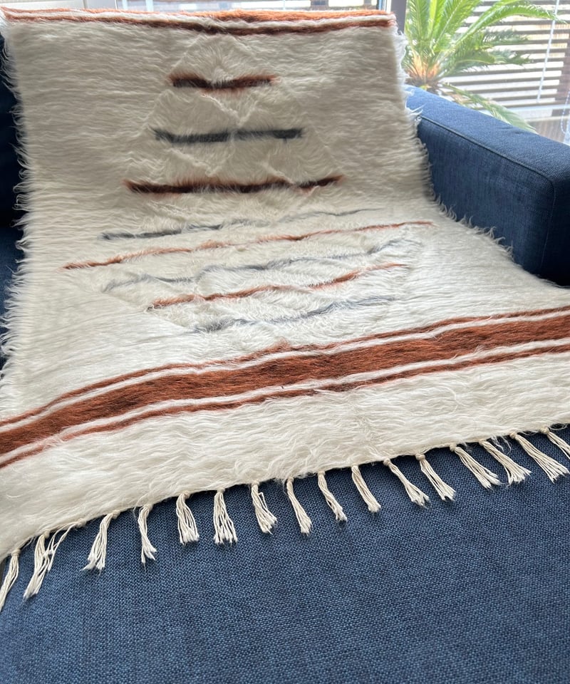 未使用 Vintage NEW Turkish Battaniye トルコ製 手織りバッター