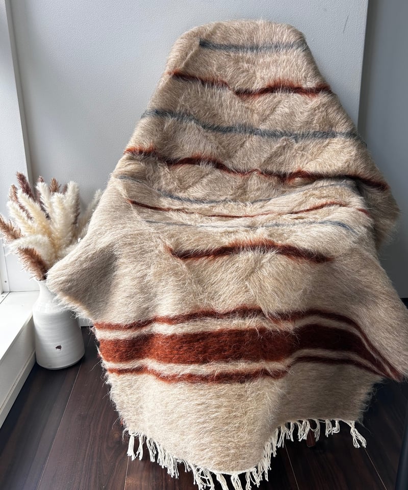 NEW Turkish Battaniye トルコ製 手織りバッターニエ 130cm×78c