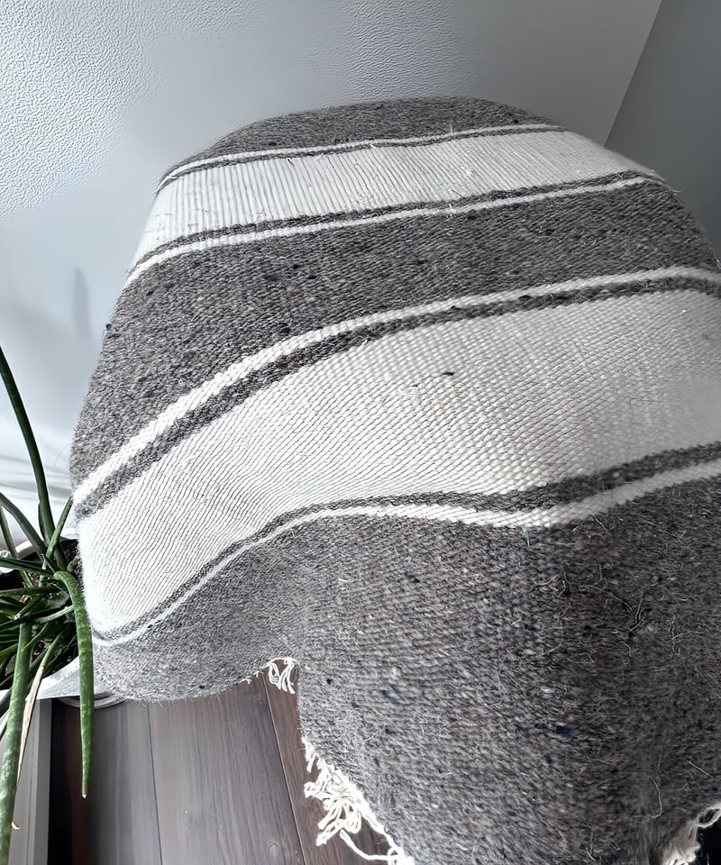 未使用 Vintage NEW Turkish Battaniye トルコ製 手織りバッタ