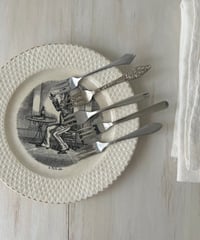 1970's Europe vintage cake fork Ⅰ〜Ⅴ ヴィンテージ ケーキフォーク