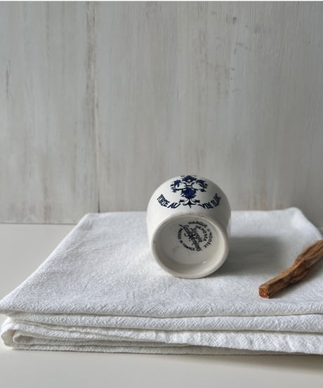 French vintage sarreguemines mustard pot サルグミンヌ マスタードポット