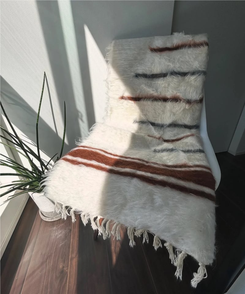 未使用 Vintage NEW Turkish Battaniye トルコ製 手織りバッター