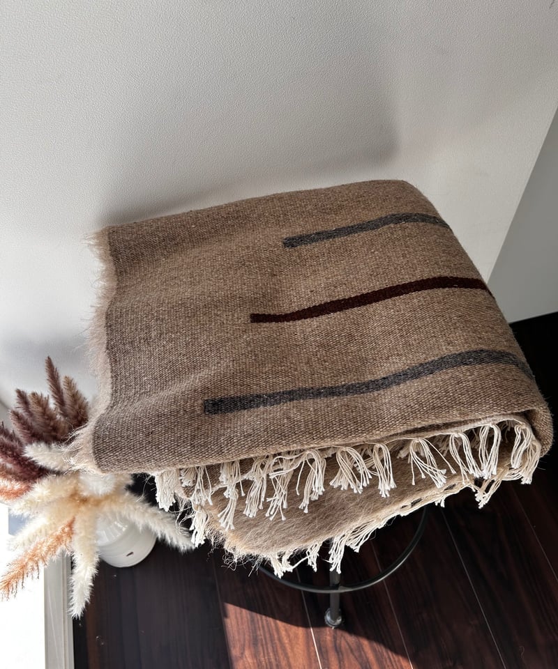 NEW Turkish Battaniye トルコ製 手織りバッターニエ 130cm×78c