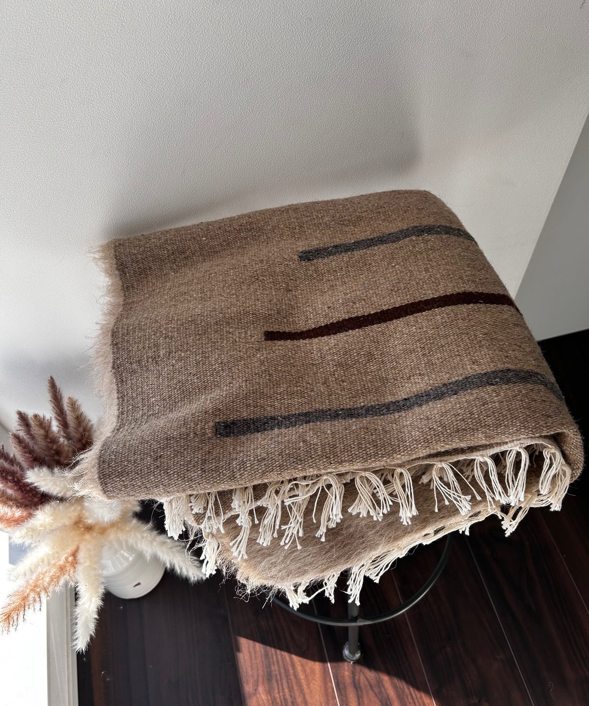 NEW Turkish Battaniye トルコ製 手織りバッターニエ 130cm×78c